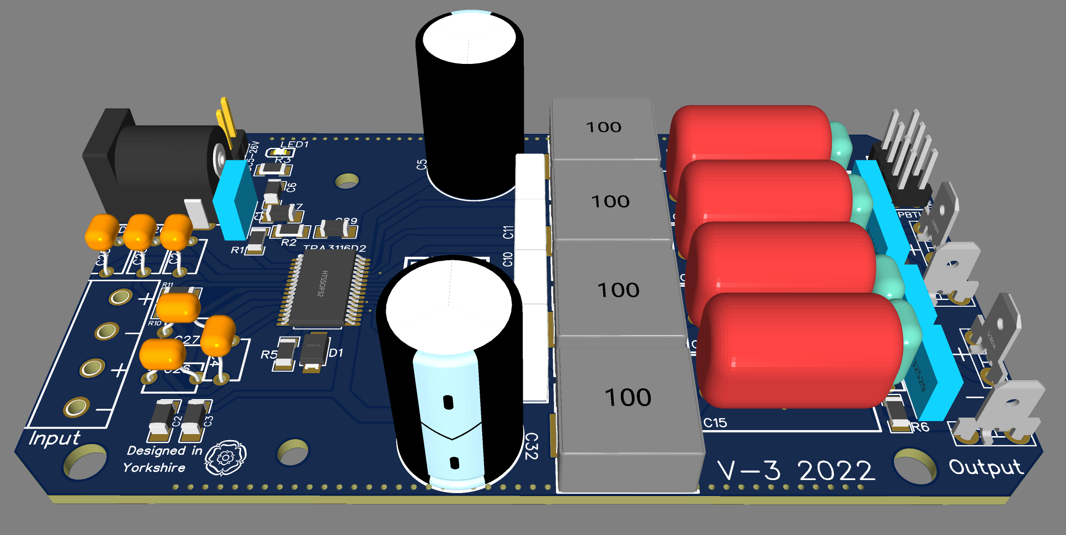 TPA3116D2 Amplifier Board Design
