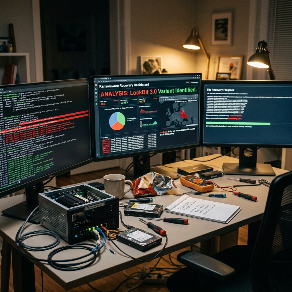 Recovering My Dad’s Ransomware’d NAS: Wannacry wannabe